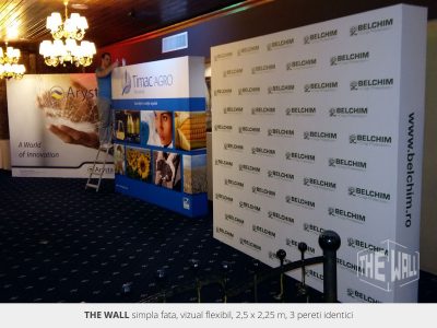 THE WALL simpla fata vizual flexibil 2,5x2,25m
